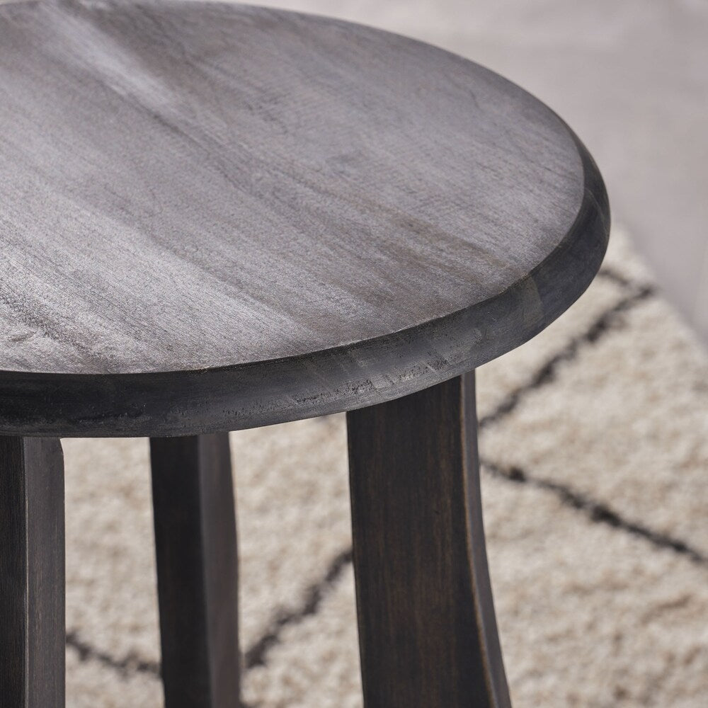 Ruthie Backless Acacia Wood Barstool (Set of 2) by Christopher Knight Home