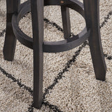 Ruthie Backless Acacia Wood Barstool (Set of 2) by Christopher Knight Home