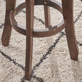 Ruthie Backless Acacia Wood Barstool (Set of 2) by Christopher Knight Home