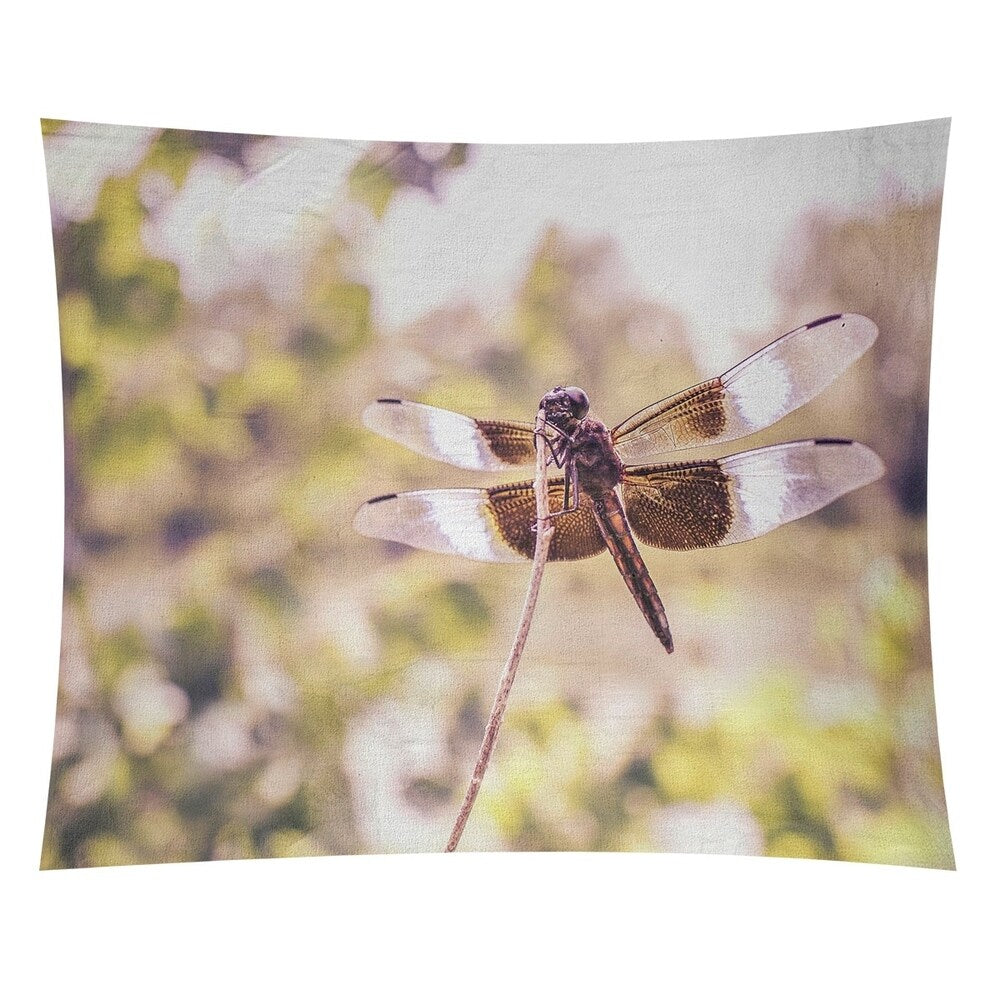 Ryan Smith Dragonfly Wall Tapestry - 26 x 36