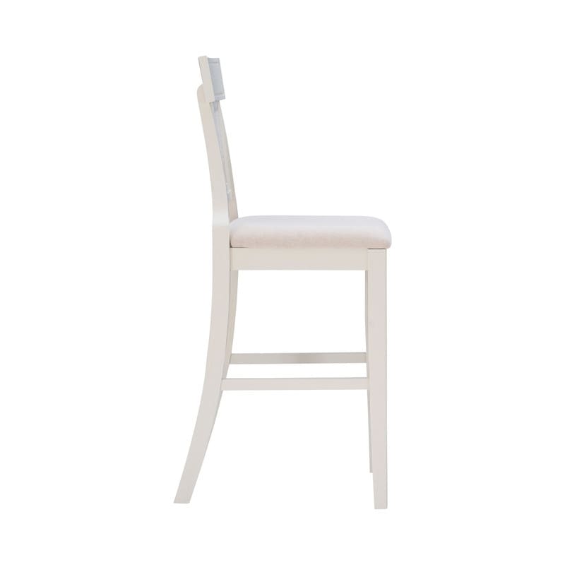 Ryder Handwoven Rattan Farmhouse Bar Stool