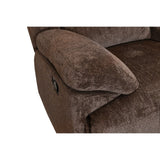 Ryder Cocoa 2-accent Pillow Dual Recliner Loveseat