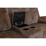 Ryder Cocoa 2-accent Pillow Dual Recliner Loveseat