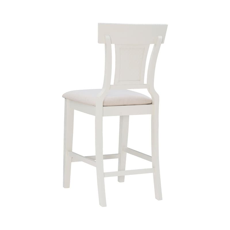 Ryder Handwoven Rattan Farmhouse Counter Stool