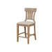 Ryder Handwoven Rattan Farmhouse Counter Stool
