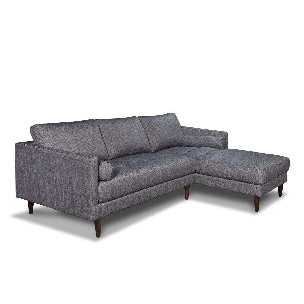 Rye Studio Boca Sofa Chaise RHF with Button Tufted
