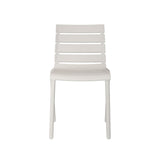Rylan Stackable Plastic Chair for Indoors or Outdoors - Set of 2