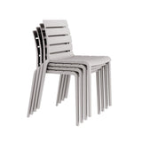 Rylan Stackable Plastic Chair for Indoors or Outdoors - Set of 2