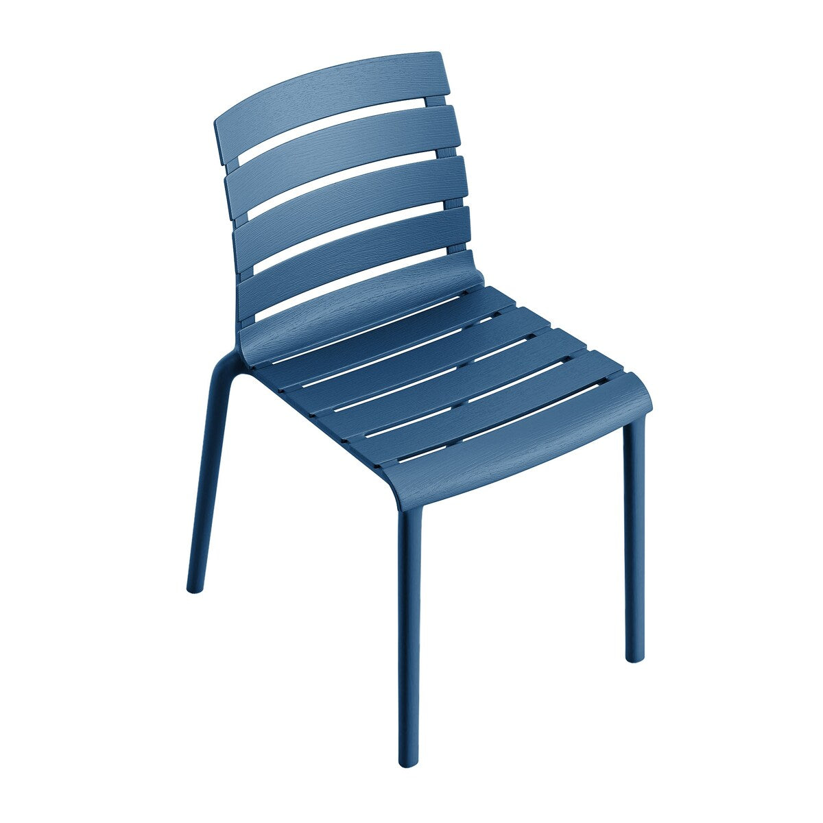 Rylan Stackable Plastic Chair for Indoors or Outdoors - Set of 2