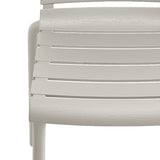 Rylan Stackable Plastic Chair for Indoors or Outdoors - Set of 2