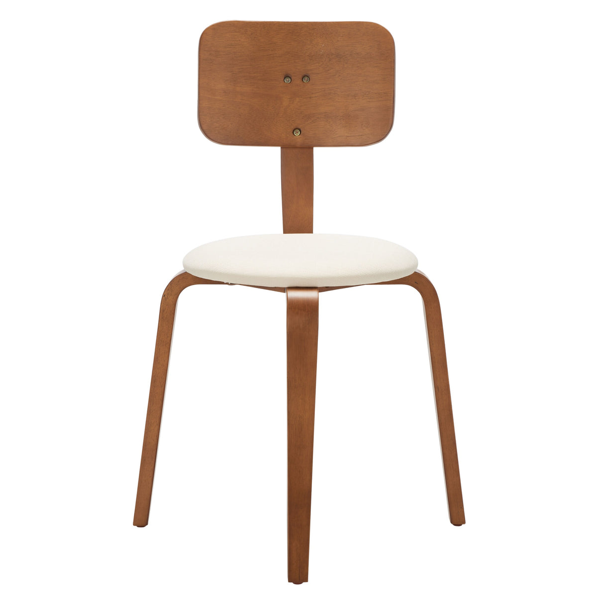 SAFAVIEH Alwine Upholstered Stackable Dining Chair (Set of 2) - 23Wx23Dx33H