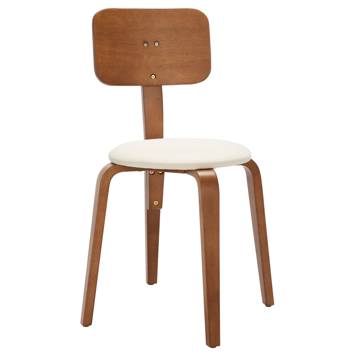 SAFAVIEH Alwine Upholstered Stackable Dining Chair (Set of 2) - 23Wx23Dx33H