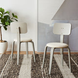 SAFAVIEH Alwine Upholstered Stackable Dining Chair (Set of 2) - 23Wx23Dx33H