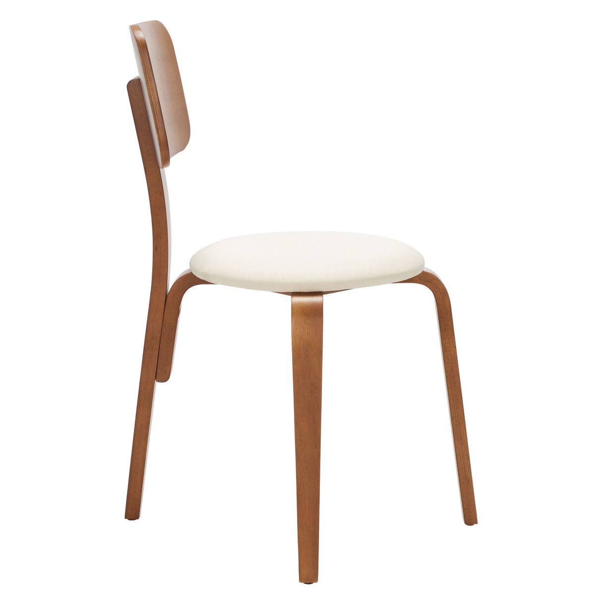 SAFAVIEH Alwine Upholstered Stackable Dining Chair (Set of 2) - 23Wx23Dx33H