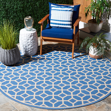 SAFAVIEH Beach House Mecbure Indoor/ Outdoor Waterproof Patio Backyard Rug