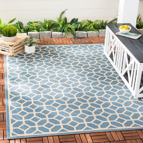 SAFAVIEH Beach House Mecbure Indoor/ Outdoor Waterproof Patio Backyard Rug