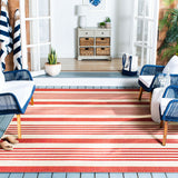 SAFAVIEH Beach House Mecbure Indoor/ Outdoor Waterproof Patio Backyard Rug