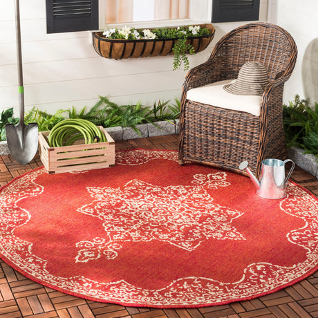 SAFAVIEH Beach House Mecbure Indoor/ Outdoor Waterproof Patio Backyard Rug