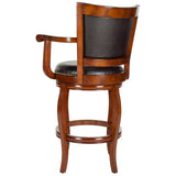 SAFAVIEH Candice Sierra Brown 29-inch Bar Stool - 25Wx24Dx46H