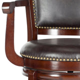 SAFAVIEH Candice Sierra Brown 29-inch Bar Stool - 25Wx24Dx46H