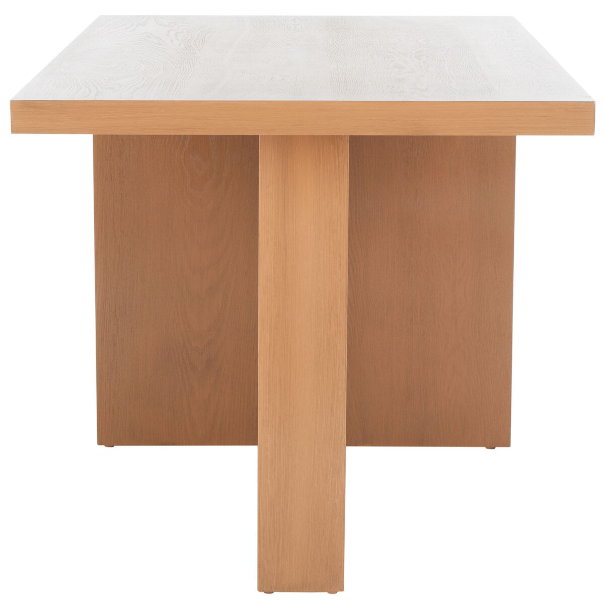 SAFAVIEH Ceola Modern Farmhouse Rectangular Dining Table - 54" W x 32 D x 30 H - 54Wx31Dx30H
