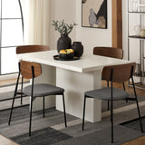 SAFAVIEH Ceola Modern Farmhouse Rectangular Dining Table - 54" W x 32 D x 30 H - 54Wx31Dx30H