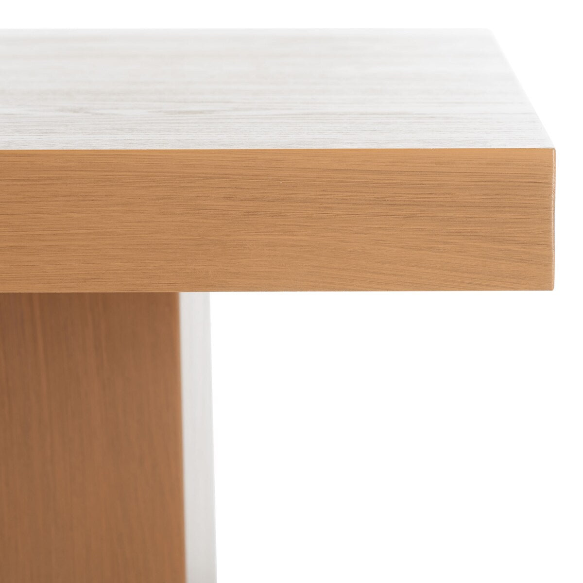 SAFAVIEH Ceola Modern Farmhouse Rectangular Dining Table - 54" W x 32 D x 30 H - 54Wx31Dx30H