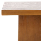 SAFAVIEH Ceola Modern Farmhouse Rectangular Dining Table - 54" W x 32 D x 30 H - 54Wx31Dx30H