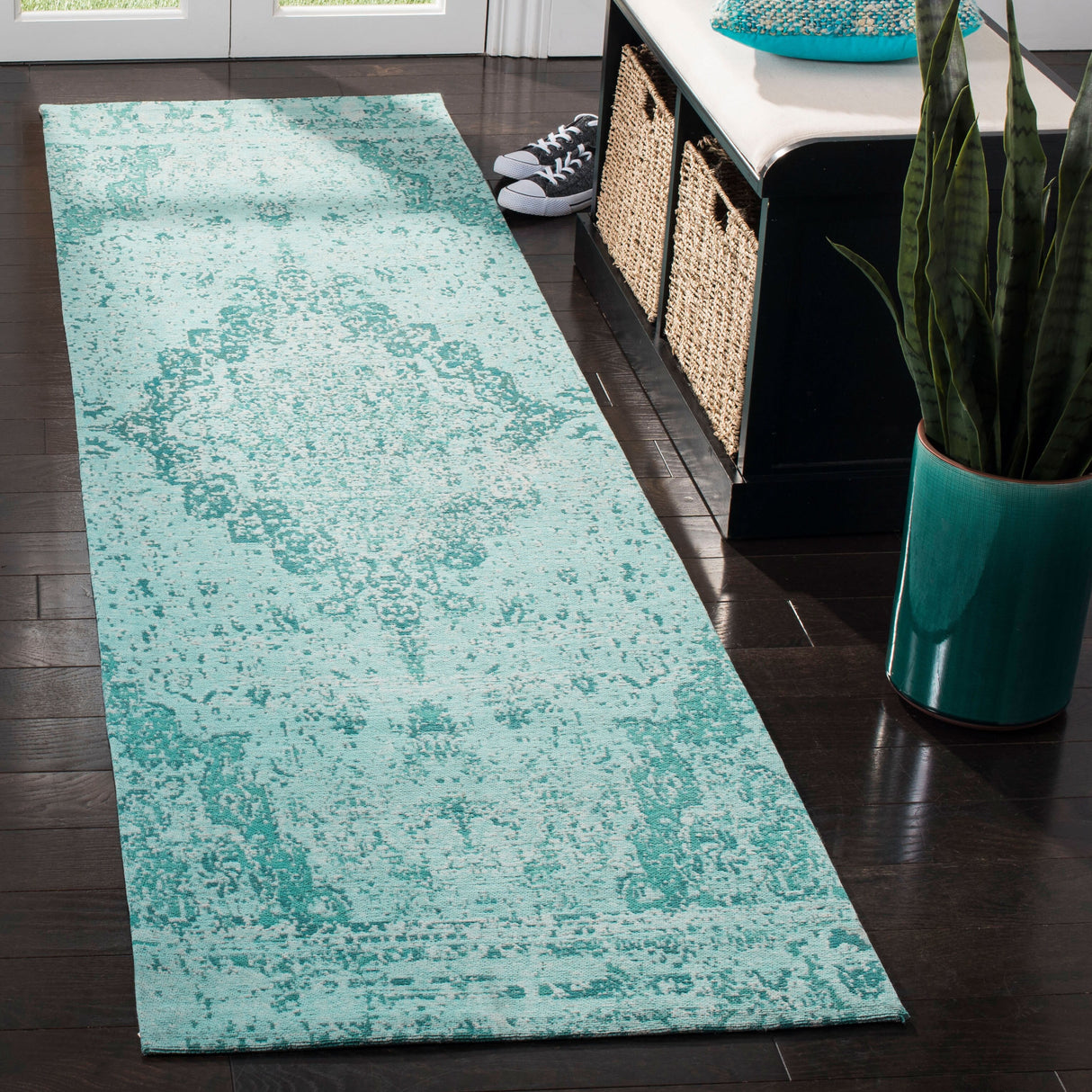 SAFAVIEH Classic Vintage Boho Gerit Oriental Cotton Rug