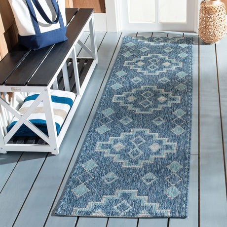 SAFAVIEH Beach House Mecbure Indoor/ Outdoor Waterproof Patio Backyard Rug