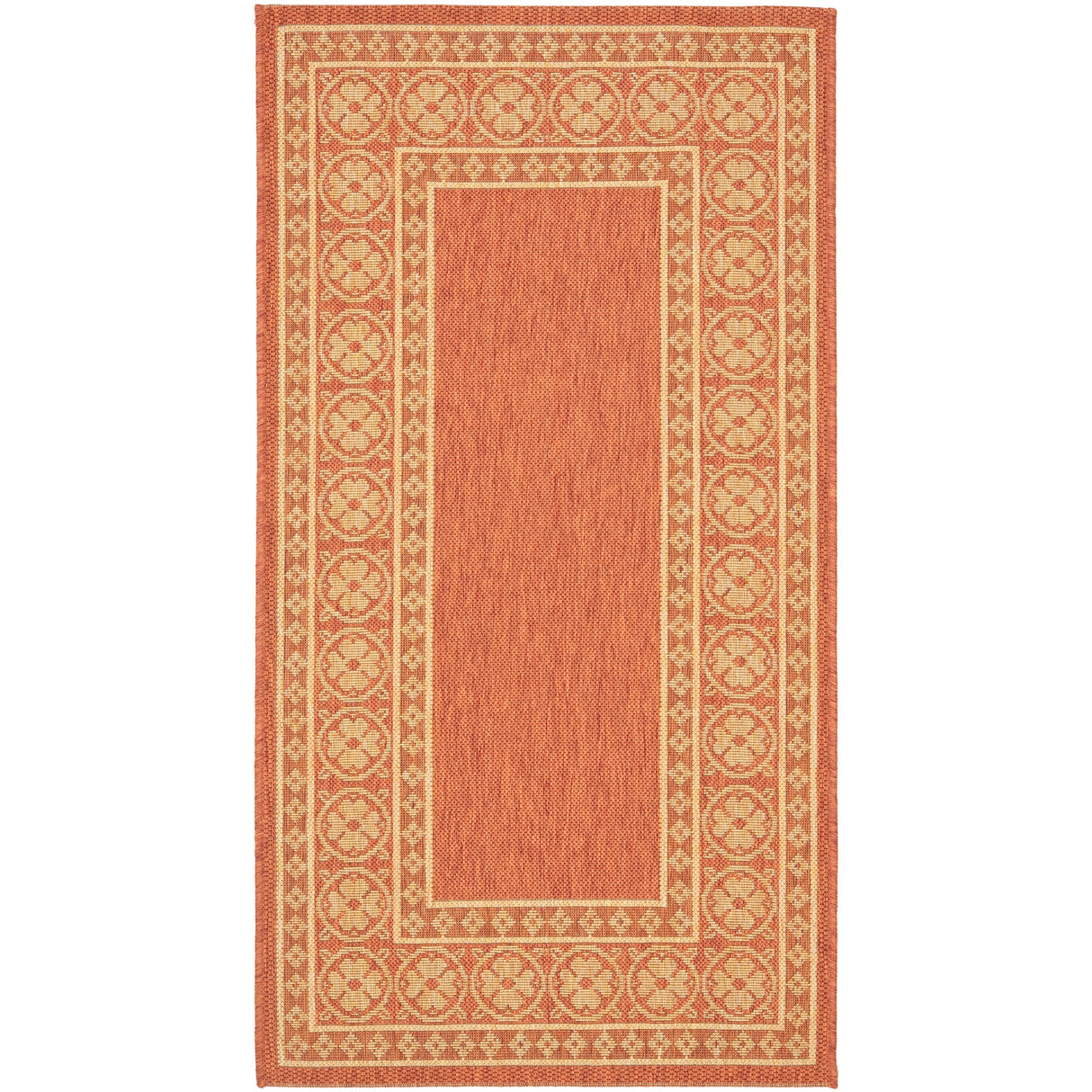 SAFAVIEH Courtyard Nanni Indoor/ Outdoor Waterproof Patio Backyard Rug - 2'7" x 8'2" Runner
