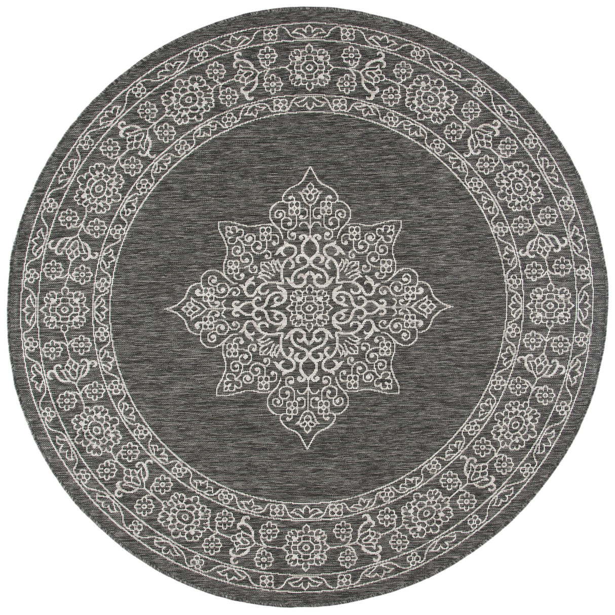 SAFAVIEH Courtyard Zikrija Indoor/ Outdoor Waterproof Patio Backyard Rug