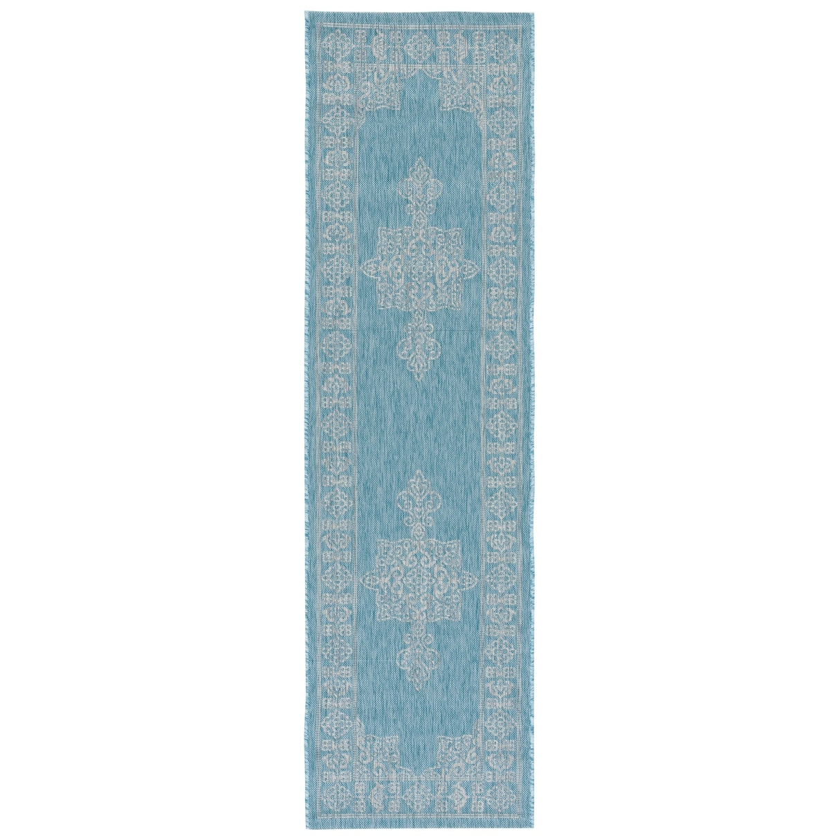SAFAVIEH Courtyard Zikrija Indoor/ Outdoor Waterproof Patio Backyard Rug