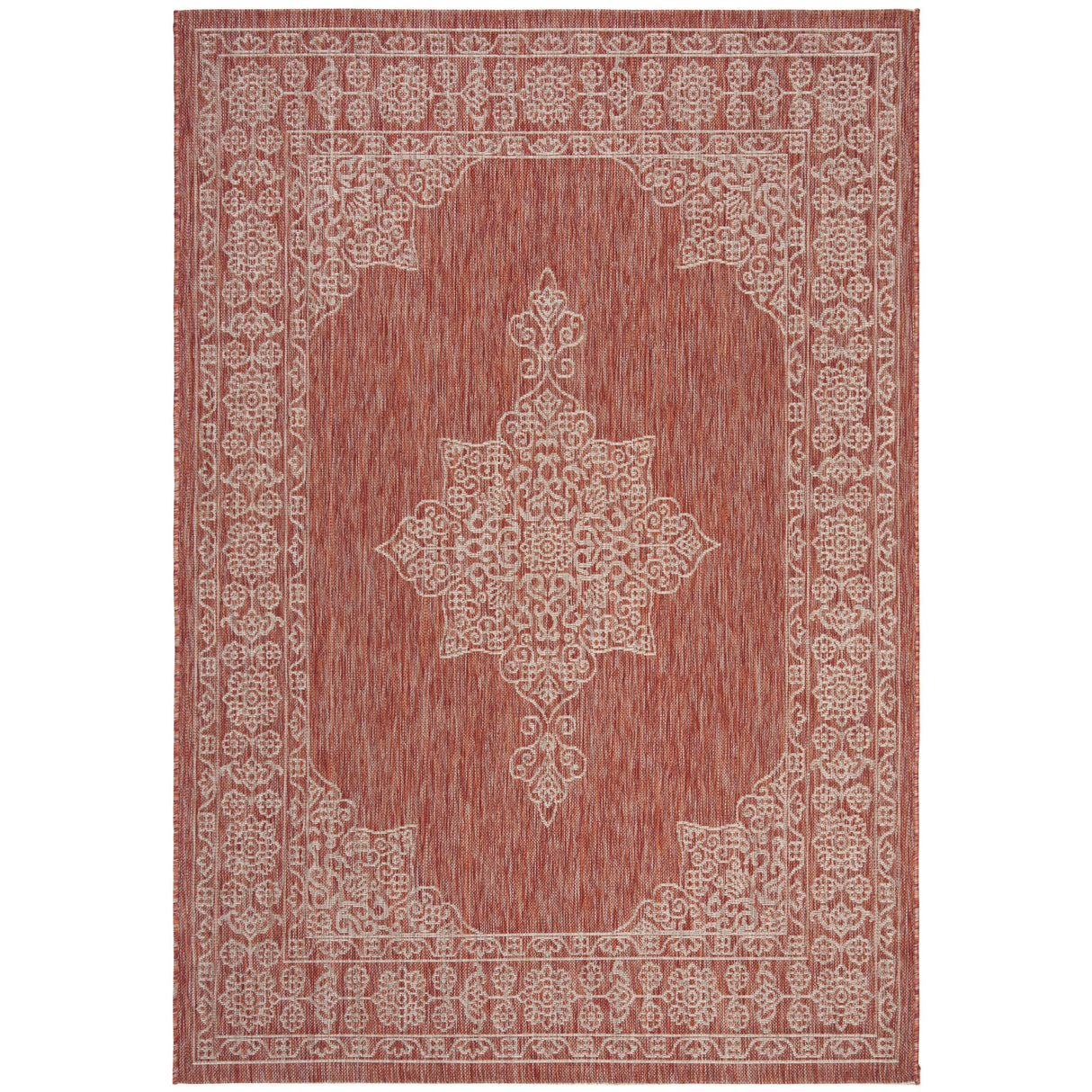 SAFAVIEH Courtyard Zikrija Indoor/ Outdoor Waterproof Patio Backyard Rug