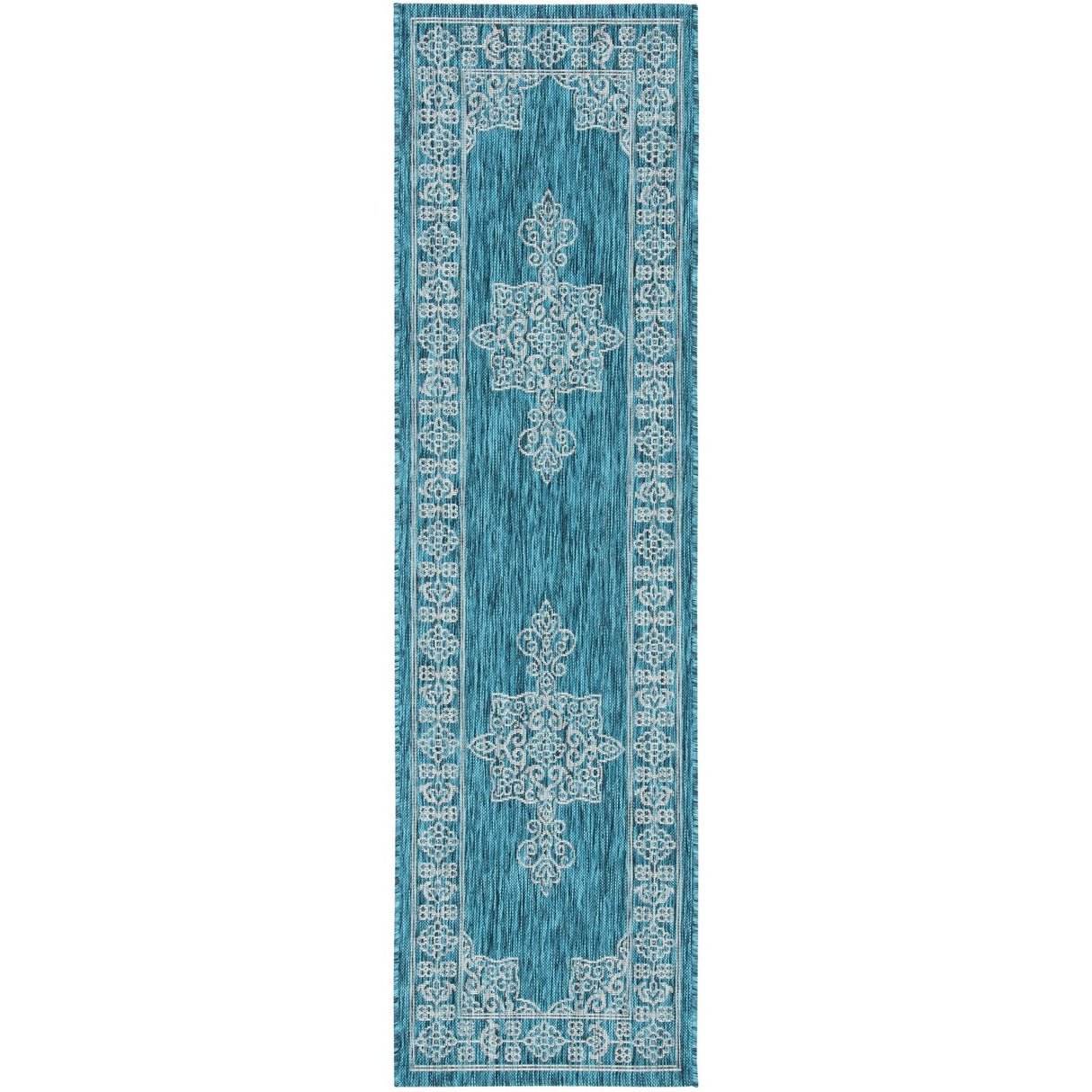 SAFAVIEH Courtyard Zikrija Indoor/ Outdoor Waterproof Patio Backyard Rug