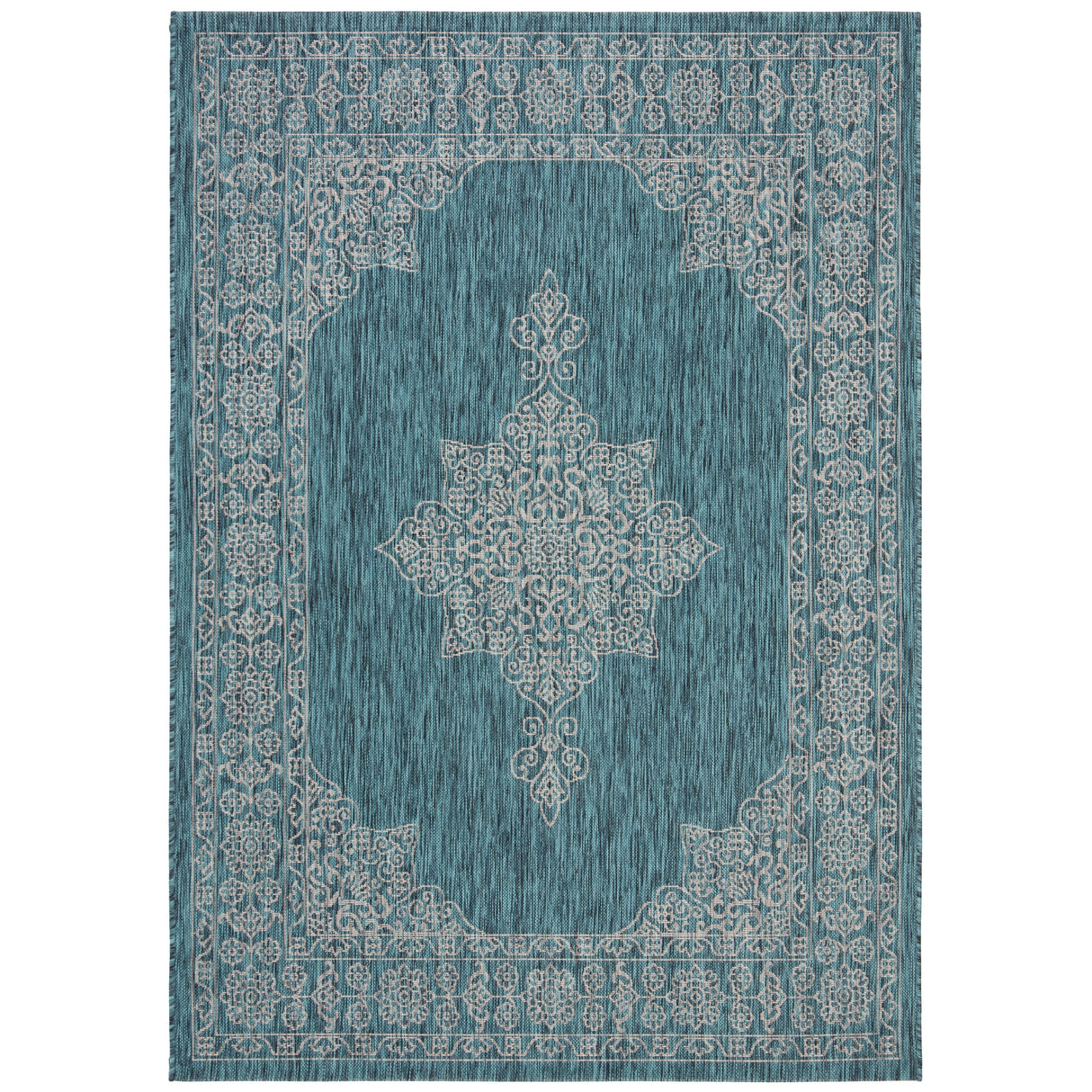 SAFAVIEH Courtyard Zikrija Indoor/ Outdoor Waterproof Patio Backyard Rug
