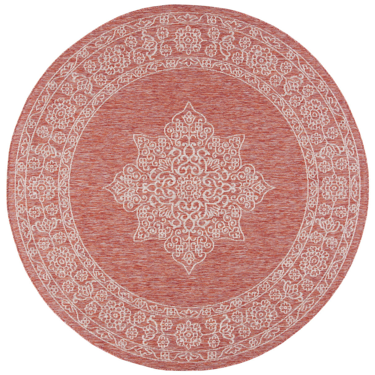 SAFAVIEH Courtyard Zikrija Indoor/ Outdoor Waterproof Patio Backyard Rug