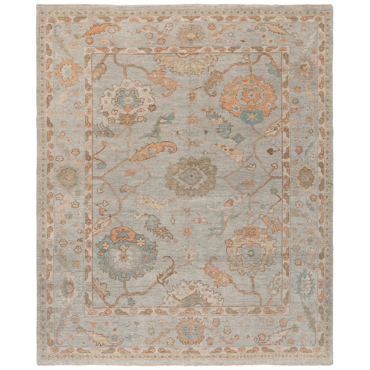 SAFAVIEH Couture Hand-Knotted Vjara Hortencia Traditional Wool Rug