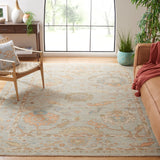 SAFAVIEH Couture Hand-Knotted Vjara Hortencia Traditional Wool Rug