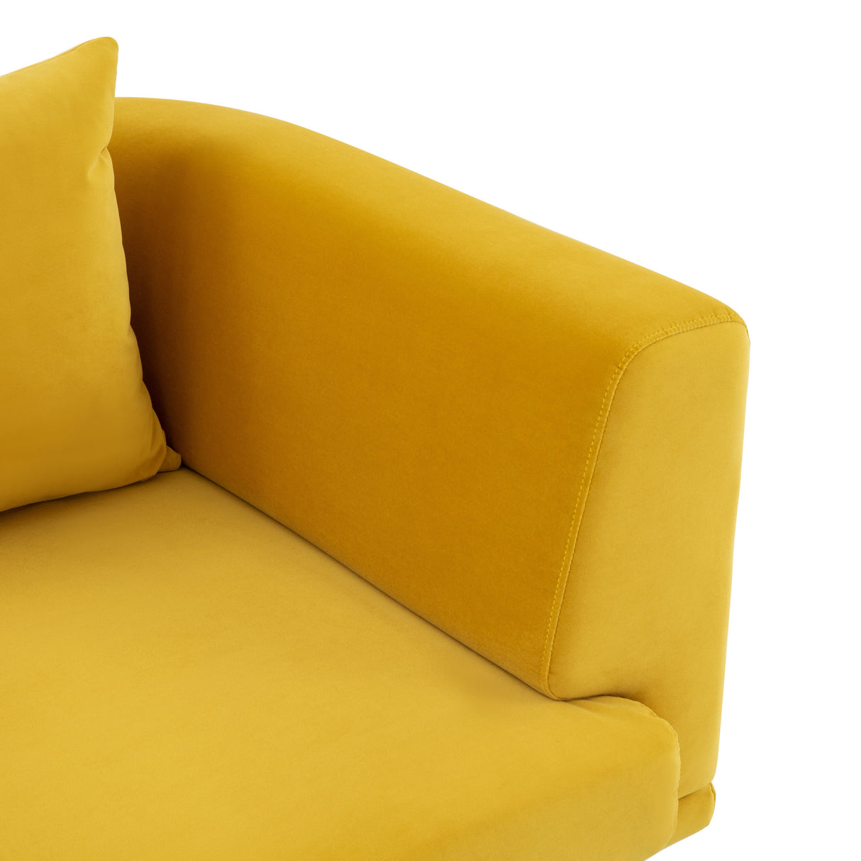 SAFAVIEH Couture Marcy Velvet Sofa - 89.8" W x 27.6" L x 35.4" H