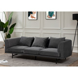 SAFAVIEH Couture Marcy Velvet Sofa - 89.8" W x 27.6" L x 35.4" H