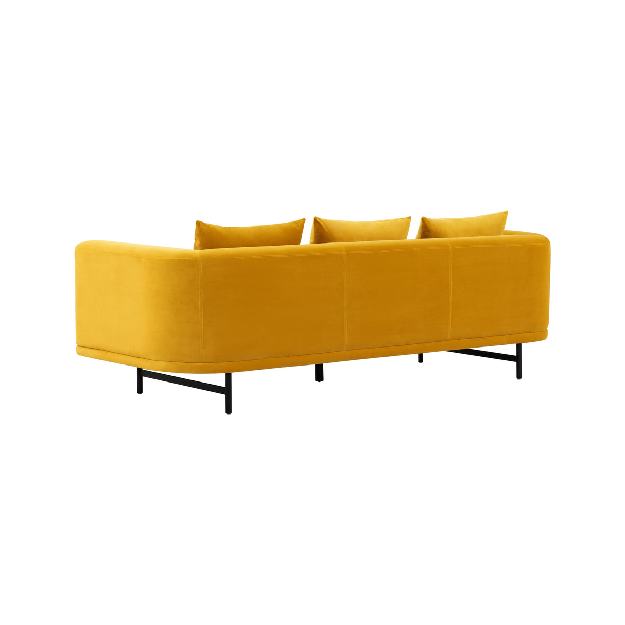 SAFAVIEH Couture Marcy Velvet Sofa - 89.8" W x 27.6" L x 35.4" H