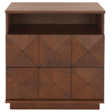 SAFAVIEH Couture Patty 2 Drawer Nightstand - Black