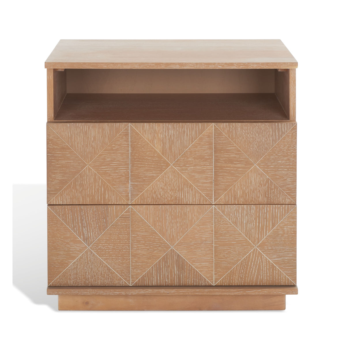 SAFAVIEH Couture Patty 2 Drawer Nightstand - Black