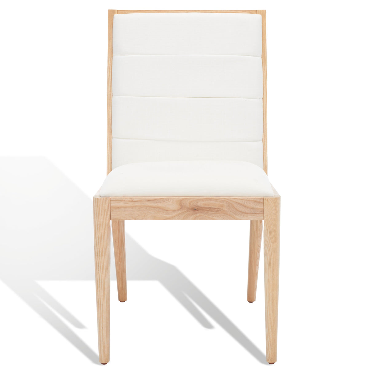 SAFAVIEH Couture Shonagh Linen Dining Chair (Set of 2) - 19 In W x 22 In D x 36 In H - 19Wx22Dx36H