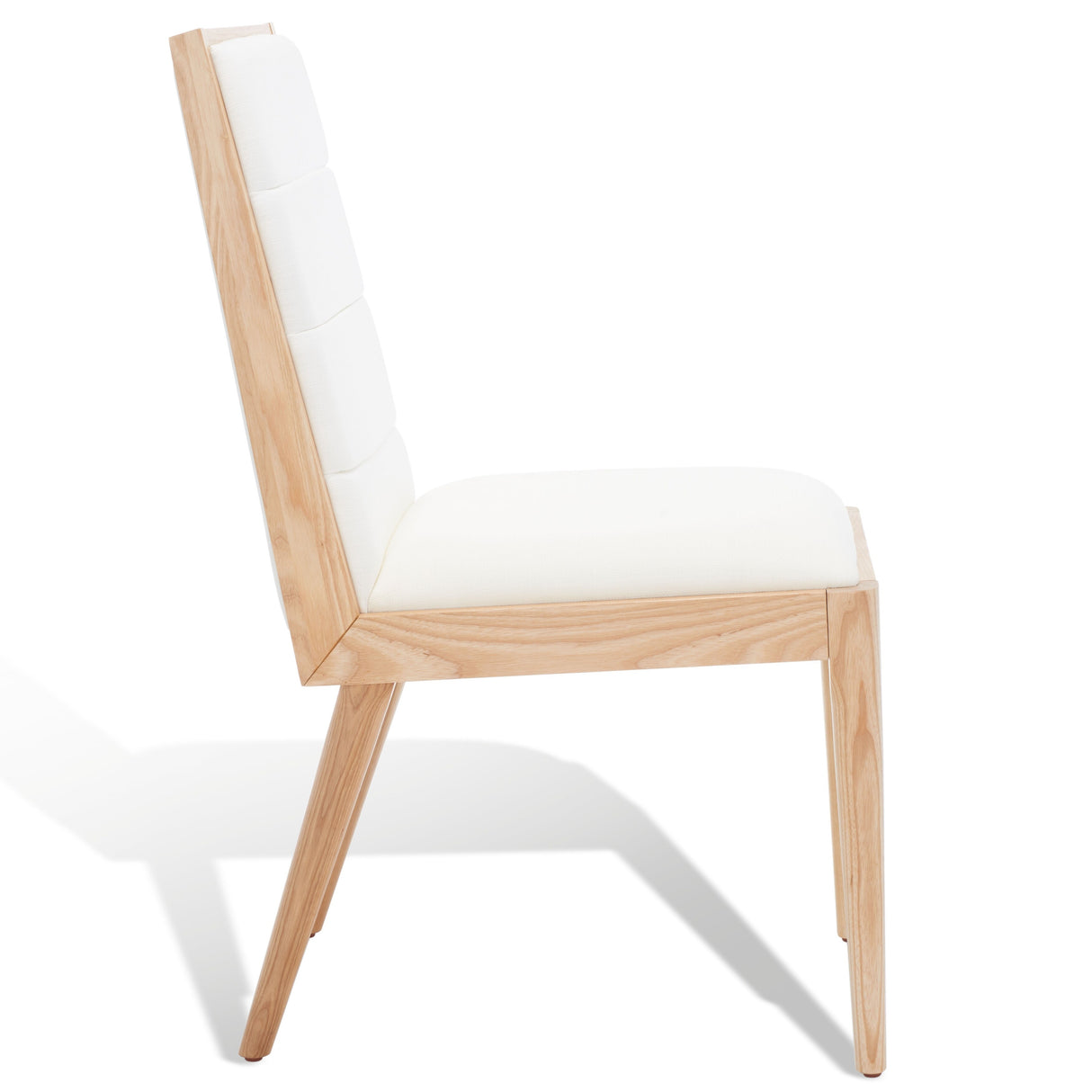 SAFAVIEH Couture Shonagh Linen Dining Chair (Set of 2) - 19 In W x 22 In D x 36 In H - 19Wx22Dx36H