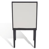 SAFAVIEH Couture Shonagh Linen Dining Chair (Set of 2) - 19 In W x 22 In D x 36 In H - 19Wx22Dx36H