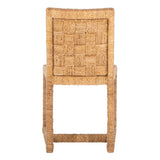 SAFAVIEH Couture Spirica Woven Dining Chair - 18" W x 23.5" L x 32" H - 18Wx24Dx32H