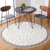 SAFAVIEH Easy Care Machine Washable Thieu Polka Dot Rug
