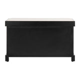 SAFAVIEH Euphemia Brown Woven Storage Basket Bench - 33.5" x 16.1" x 19.9" - 34Wx16Dx20H